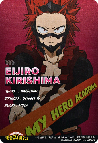 Verso de Eijiro Kirishima