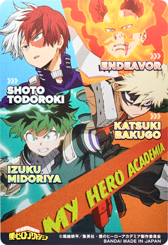Verso de Midoriya - Bakugo - Todoroki - Endeavor