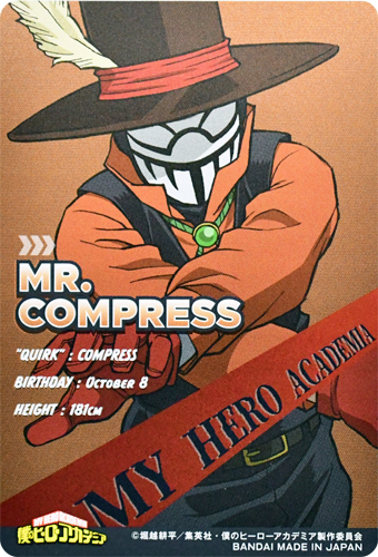 Verso de Mr. Compress