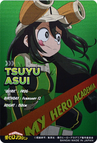 Verso de Tsuyu Asui