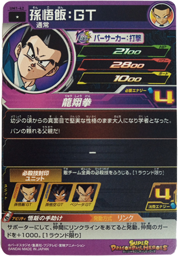 Verso de Son Gohan (GT)