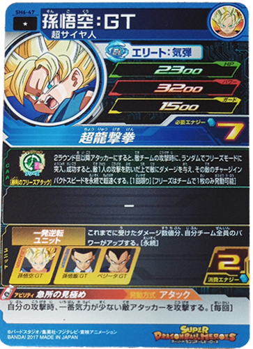 Verso de Son Goku & Chronoa (GT)