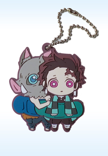 gashapon keychain inosuke tanjiro